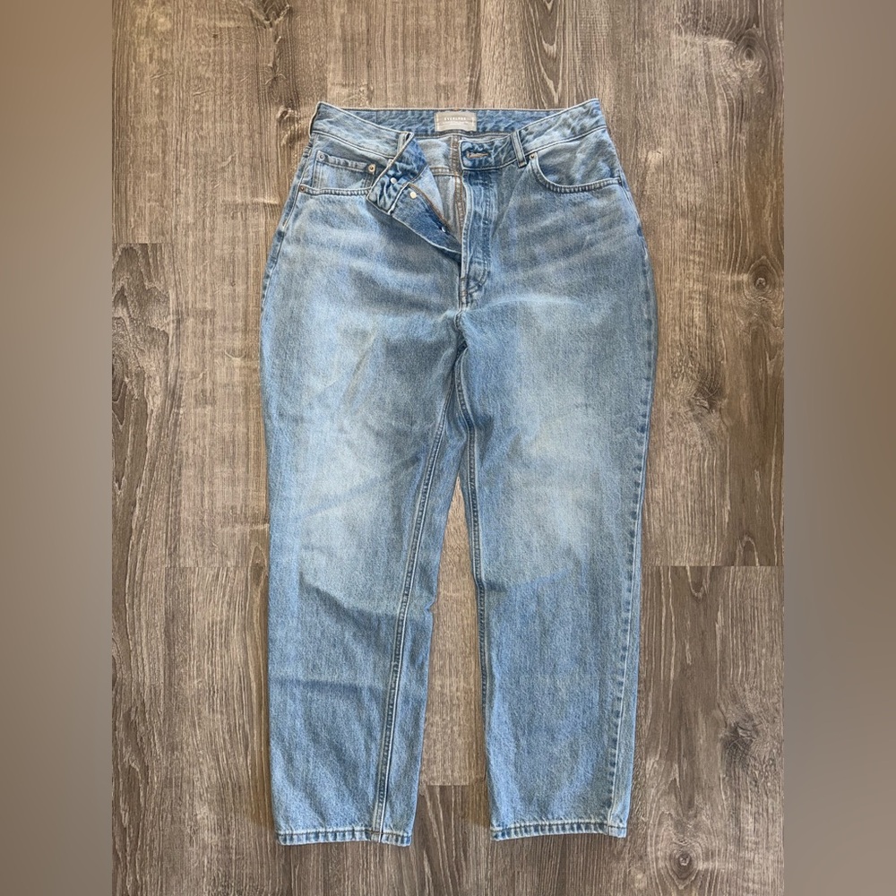 Everlane Light Blue Boyfriend Jeans - Washed Denim